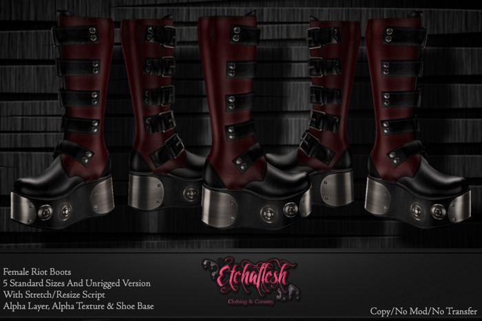 [Etchaflesh] DEMO Sexy Thigh High Warmers Set