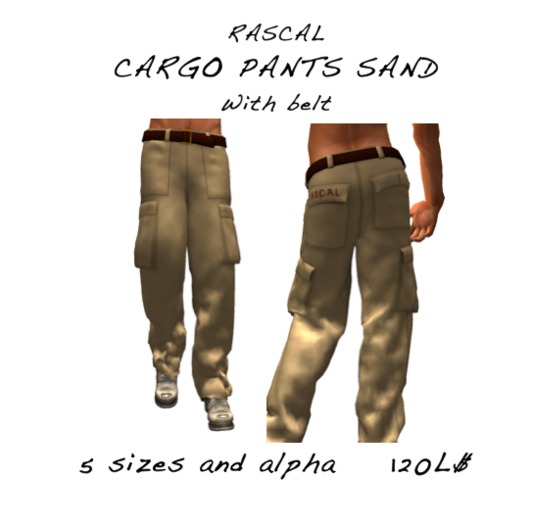 cargo pants sand