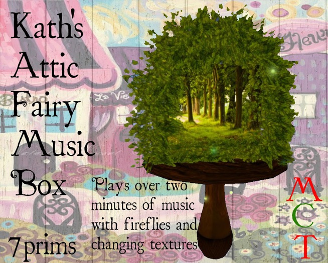 Kath's Attic-Fairy Music Box