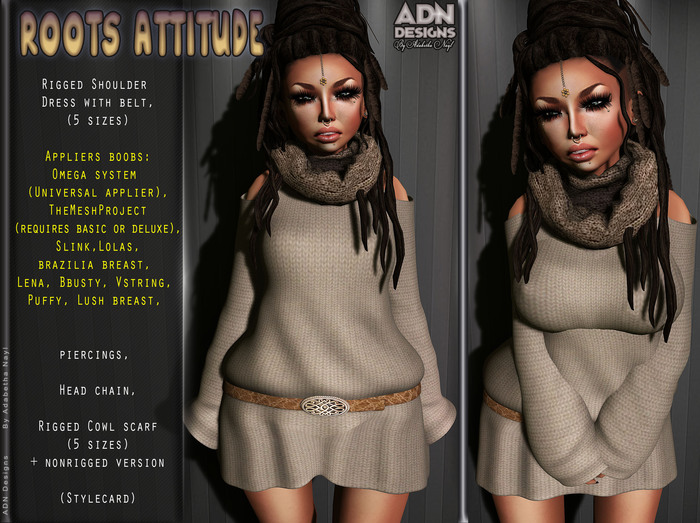 [ADN] ROOTS ATTITUDE (Wear to Unpack )
