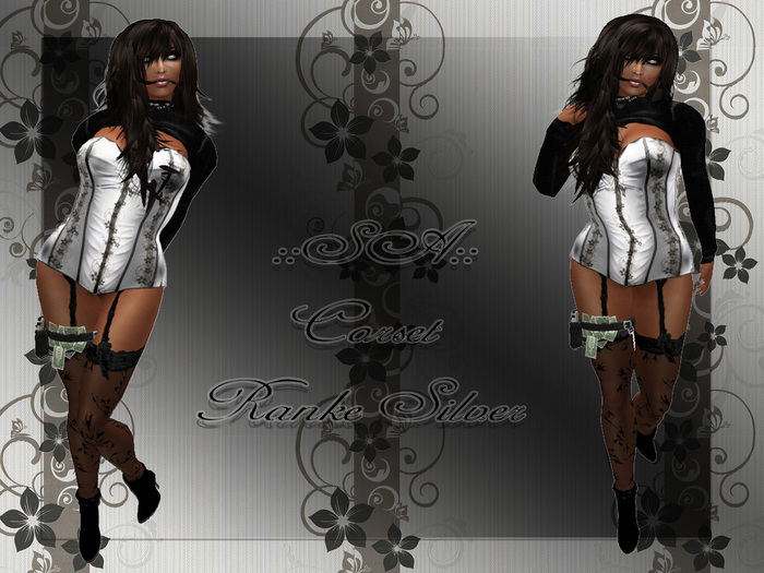 ::SA:: Corset Ranke Silver