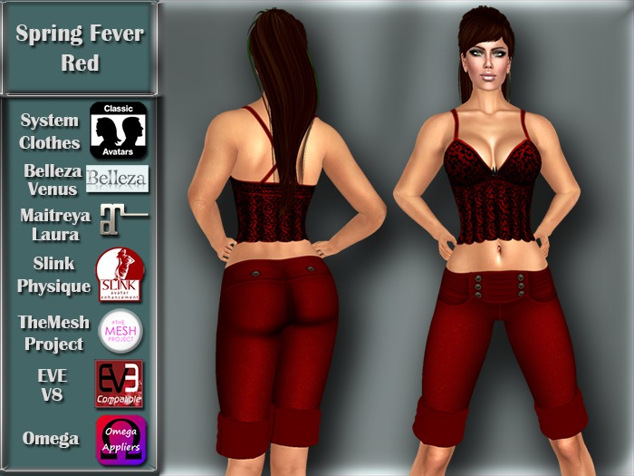 [TKS] Basics - Spring Fever Red