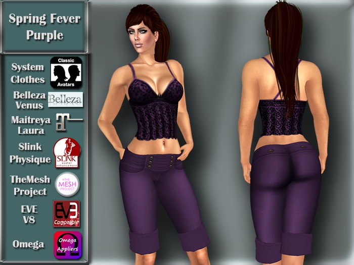[TKS] Basics - Spring Fever Purple