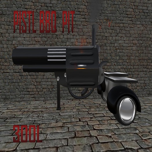 PISTOL BBQ PIT