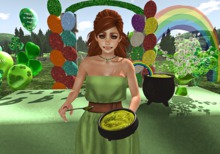 Aphrodite St Patricks "Green St Patrick Soup