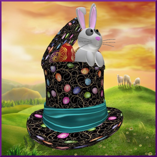 Easter Bunny in a Tophat