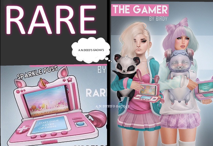 Birdy - The Gamer - Console - Sparkle Puss - [box]  RARE