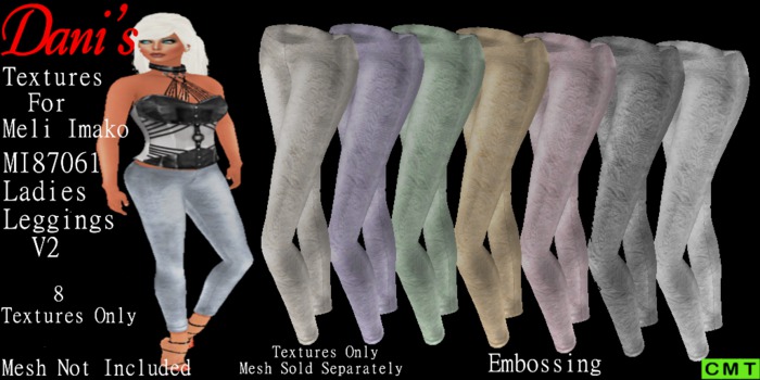 *Dani's* MI87061 Ladies Leggings V2 Sparkle Stripes
