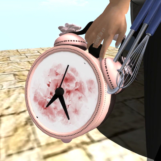 Cute Clock Handbags B Box