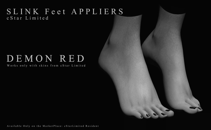cStar Limited - SLINK Feet Appliers - Demon Red Set 1