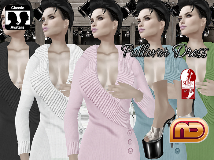 [NetLife Design] Pullover Dress Anja DEMO