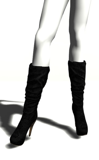*LS*  boots black