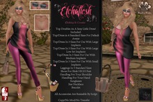 [Etchaflesh] Strawberry Spring Fling Outfit W/ Slink High Shoes