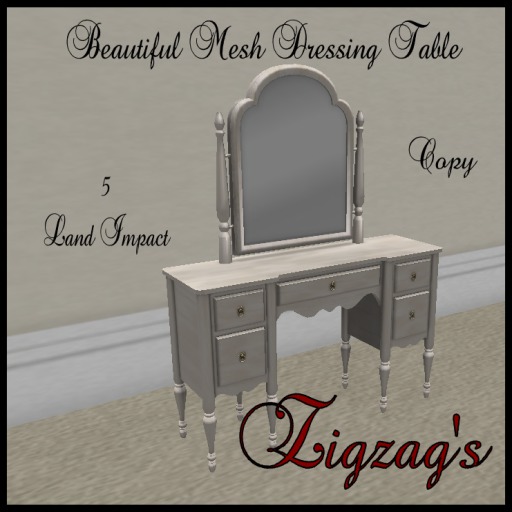 Vanity Table (Mesh) Boxed