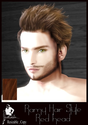 ::MF:: Ramy Hair Style - red head