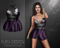 Celina Jumpsuit Plum