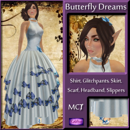 Butterfly Dreams - Blue