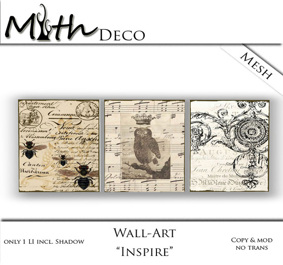 Myth - Wallart "Inspire"