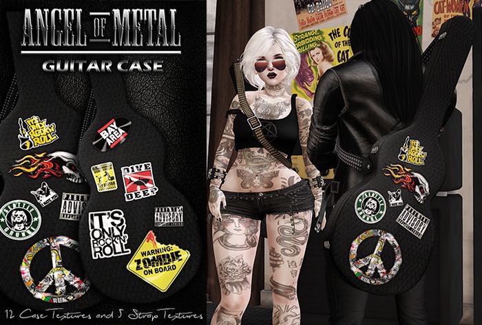 .:Angel of Metal:. Guitar Case