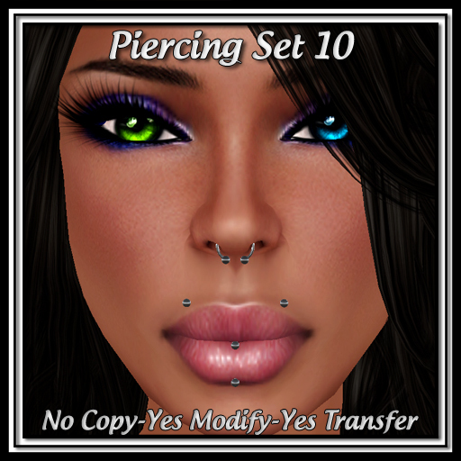 *ICED* Piercing Set 10