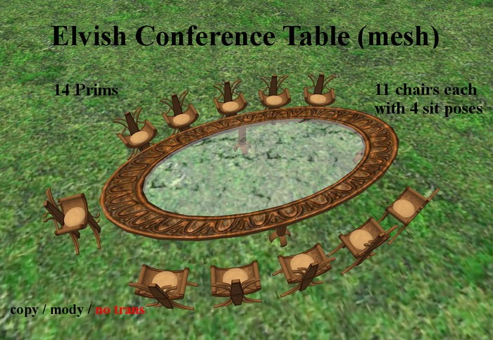 Elvish Conference Table