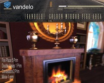 [Vandelo] Modern Marble Hearth Fireplace Set **9 Prim** 