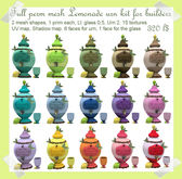Full Perm MESH Lemonade Urn kit for builders