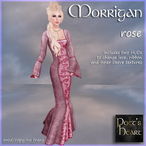 Poet's Heart - Morrigan - Rose