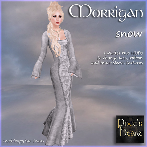 Poet's Heart - Morrigan - Snow