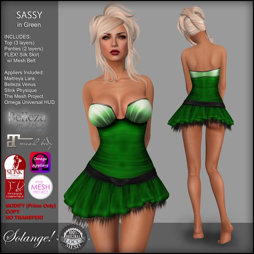 *Solange!* Sassy - GREEN