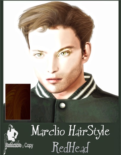 ::MF:: Marclio HairStyle - RedHead