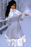 Winter Collect Periwinkle Wool Coat
