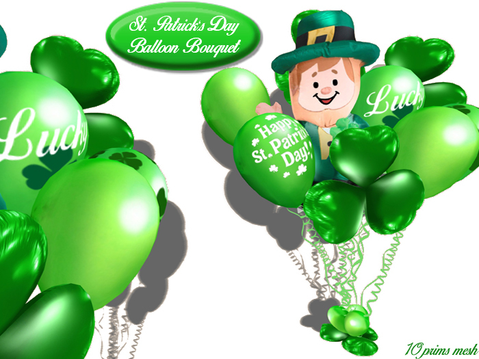 St. Patrick's Day Balloons