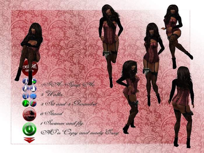 ::SA:: Woman Strip AO