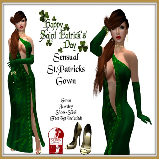 Sensual St Patricks Gown