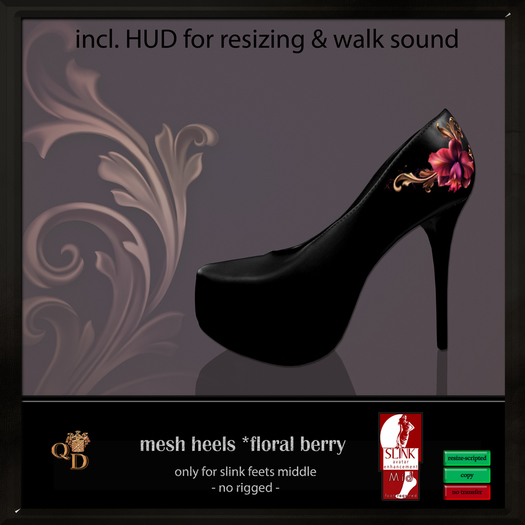 Mesh Heels (classic black)