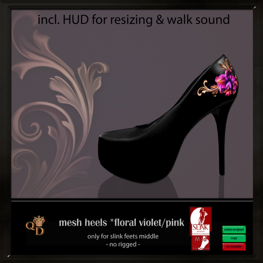 Mesh Heels (classic black)