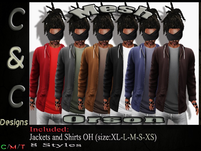 C&C Mesh Orson Men's (8 Styles)