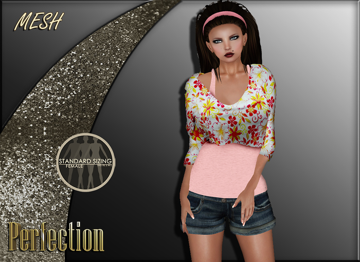 PERFECTION ~Lucy Top [Flowers]