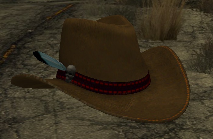 #Cowboy Hat *Skully* (boxed)