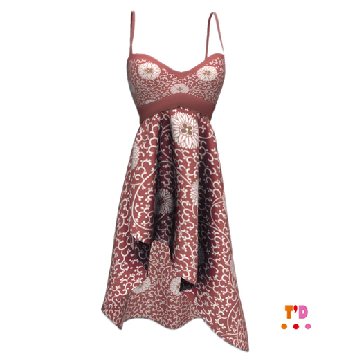 TD-  Spring Dress 1 Soft Pink (Pack)