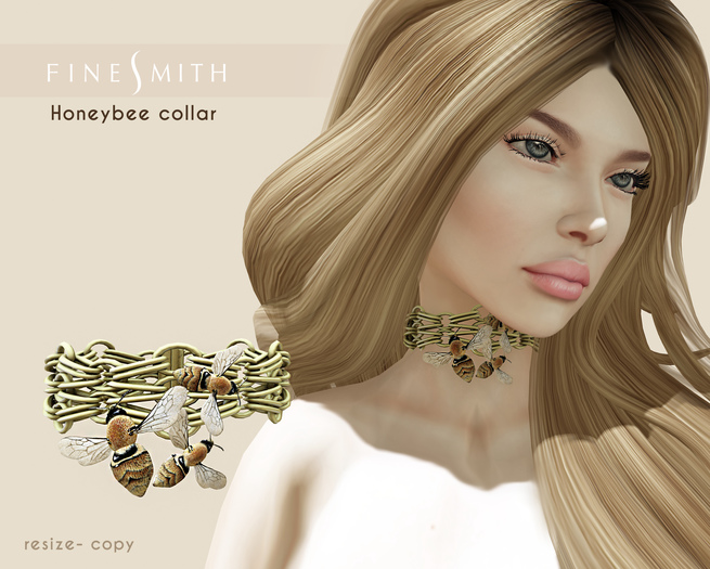 F I N E S M I T H - Honeybee collar