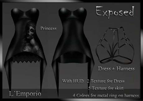 Second Life Marketplace - L'Emporio ::*Exposed*:: Dress -Princess-