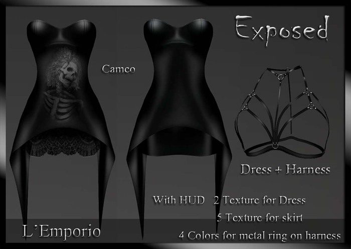 L'Emporio ::*Exposed*:: Dress  -Cameo-