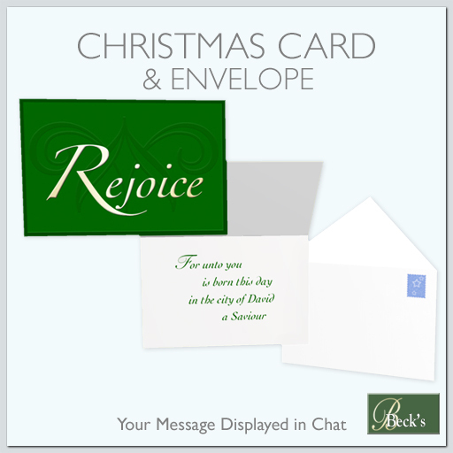 Rejoice Christmas Card