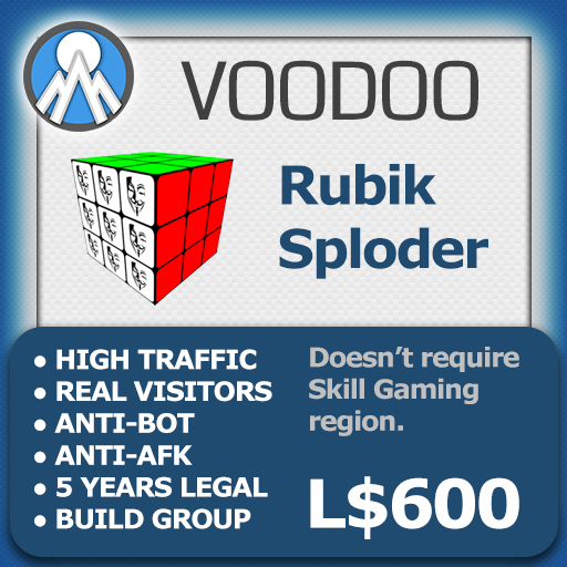 XPLODER : Voodoo Sploder (Rubik Edition) - Advanced traffic building xploder