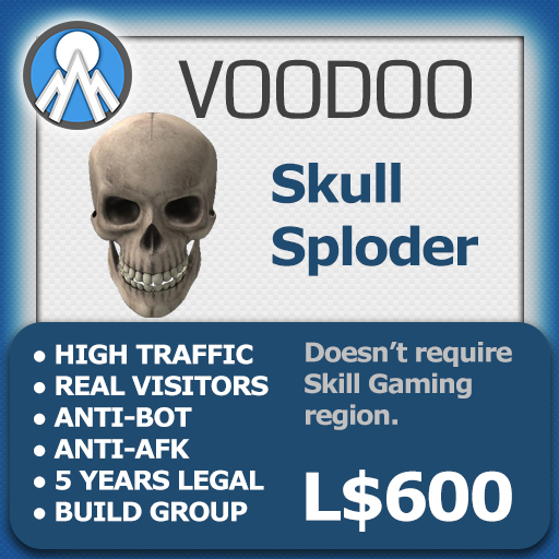 XPLODER : Voodoo Sploder (Skull Edition) - Advanced traffic building xploder