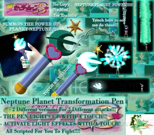 ♆ NEPTUNE'S PLANET TRANSFORMATION PEN ♆