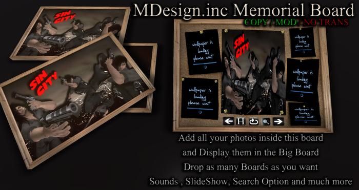 MDesign.inc Memorial Board BOX