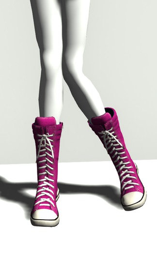 *LS*Sneakers pink